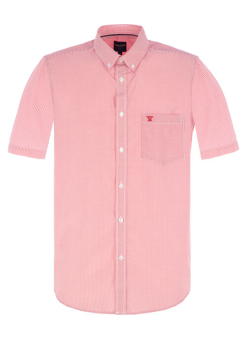 Male James Pringle Short Sleeve Shirt | Dark Orange | EWM | EWM